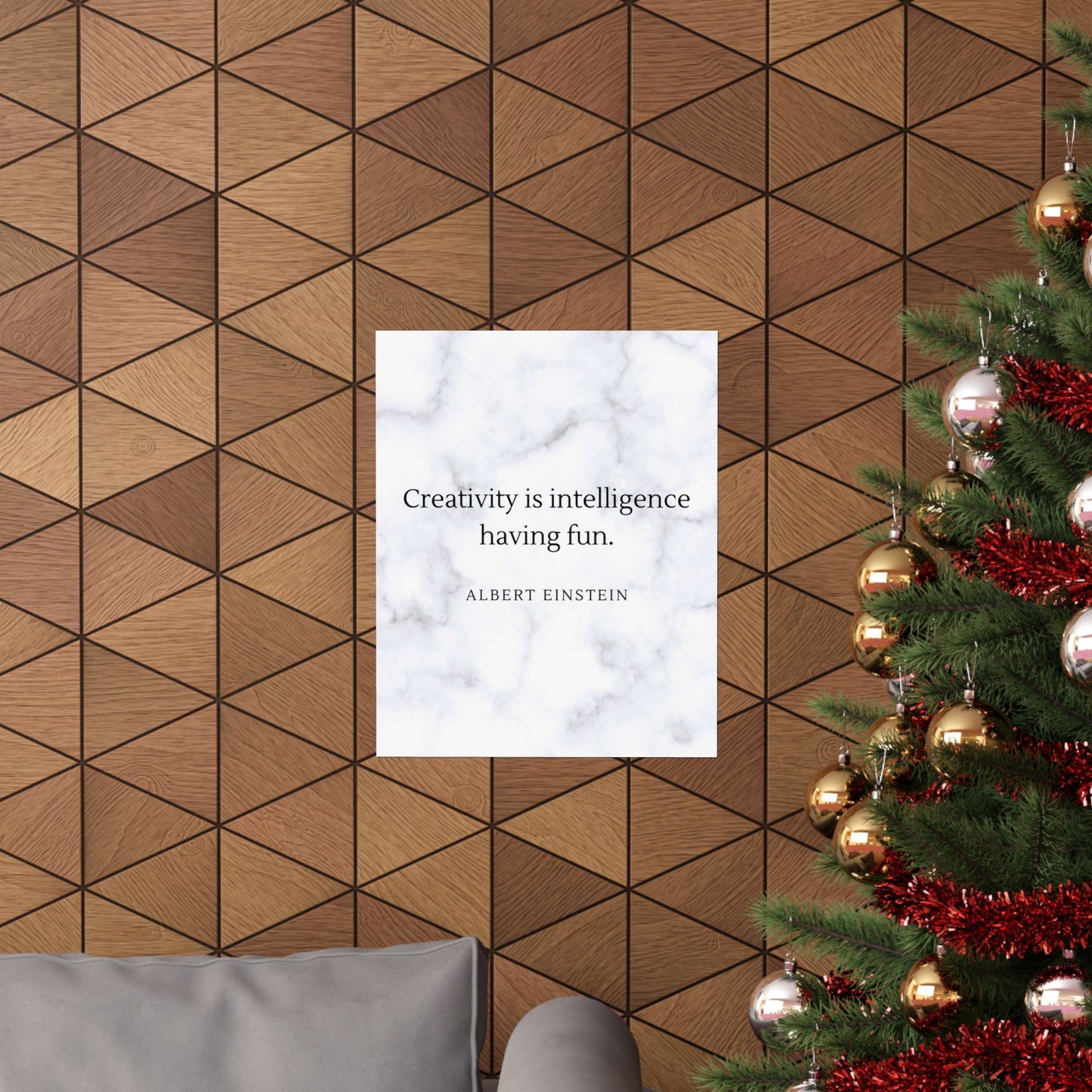 Creativity is Intelligence Premium Matte Vertical Posters