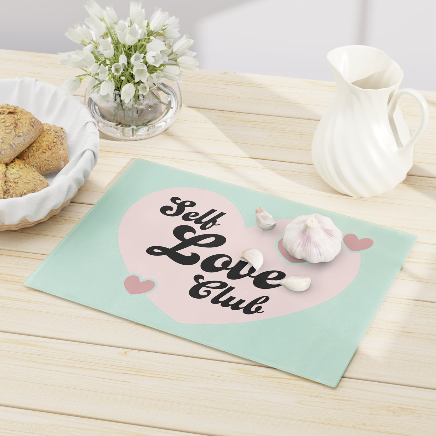 Self-Love Cutting Board