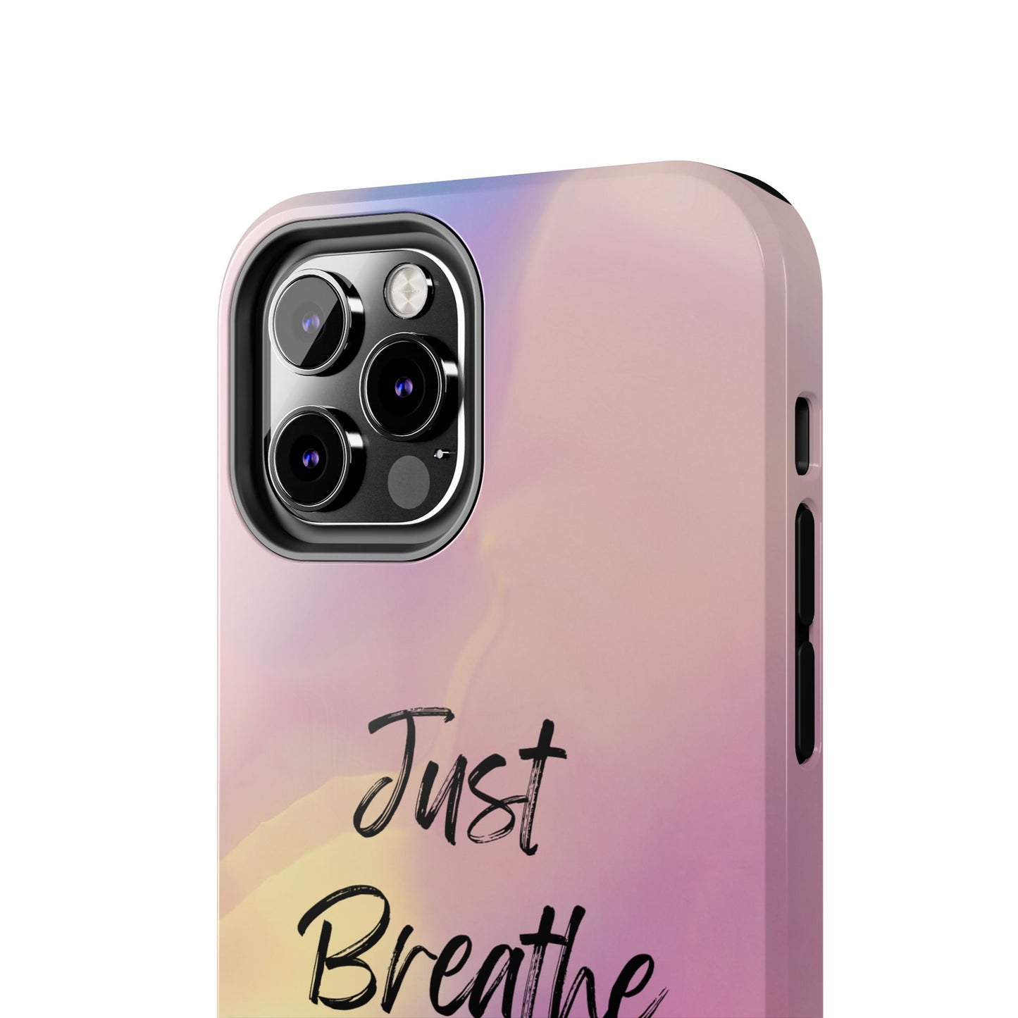 Just Breathe Tough Phone Cases