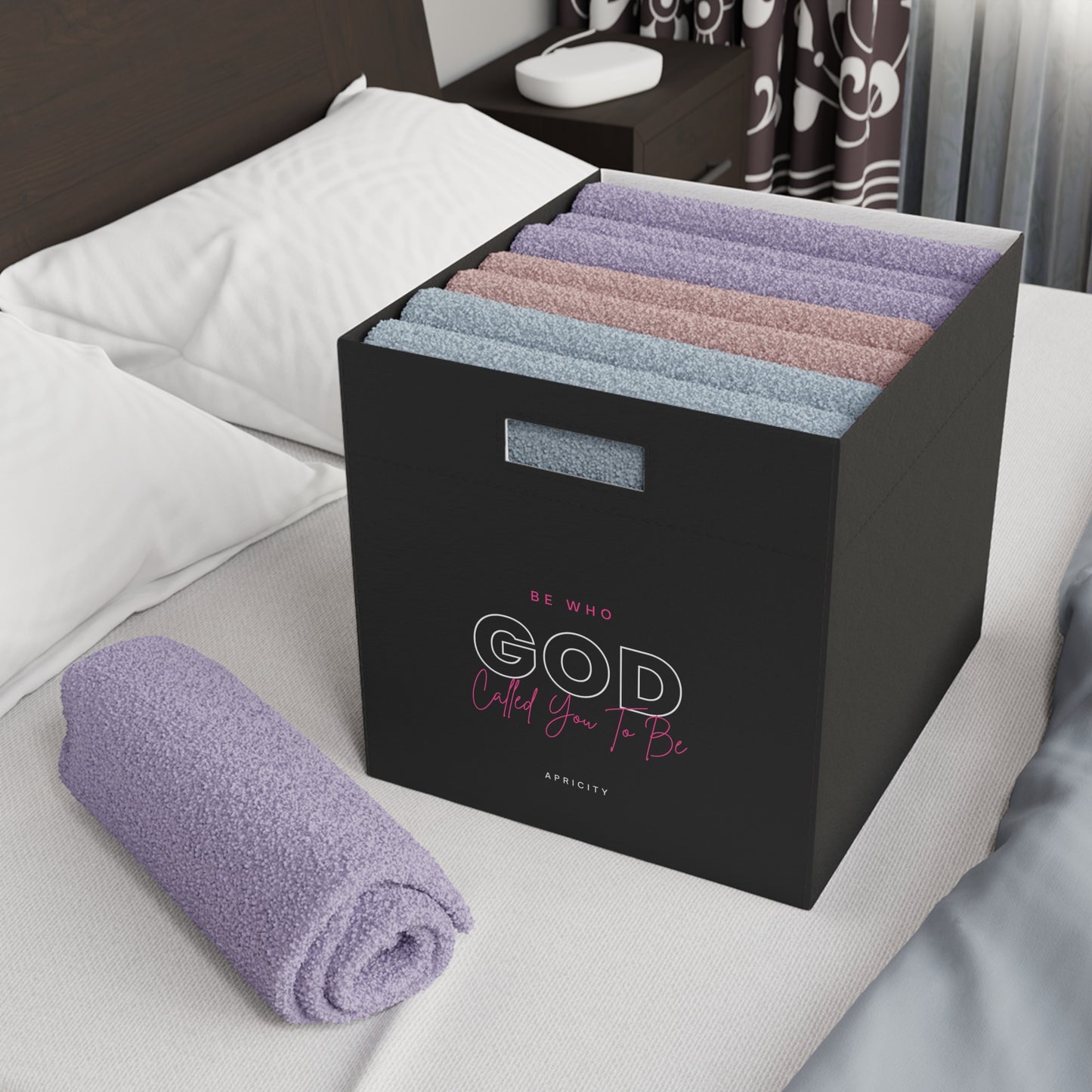 God Called Felt Storage Box