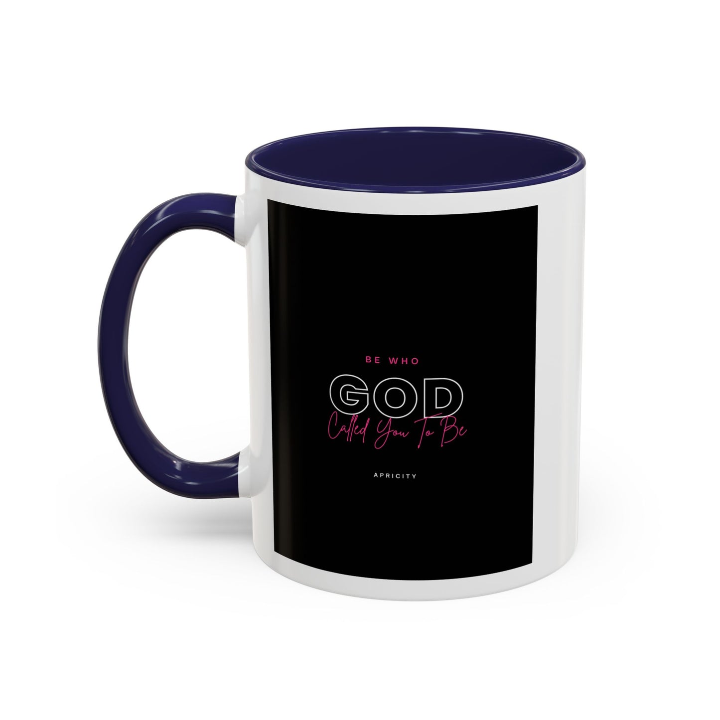 God Called Accent Coffee Mug, 11oz